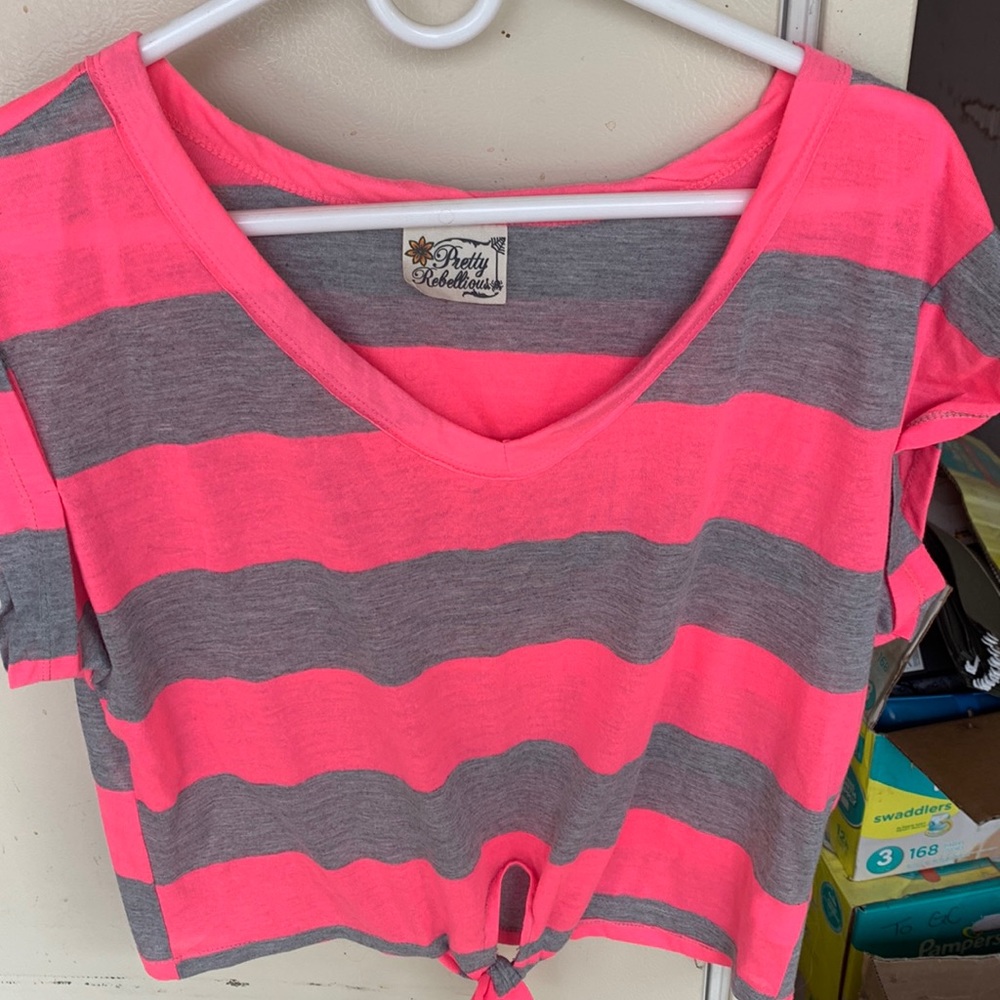 Pink shirt